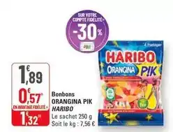 G20 Haribo - bonbons offre