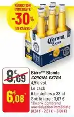 G20 Corona - bière blonde extra offre