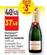 G20 Brut - champagne impérial offre