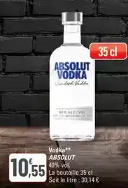 G20 Absolut - vodka offre