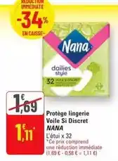 G20 Nana - protège lingerie voile si discret offre