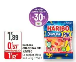 G20 Bonbons orangina pik haribo offre
