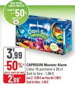 G20 CAPRISUN Monster Alarm offre