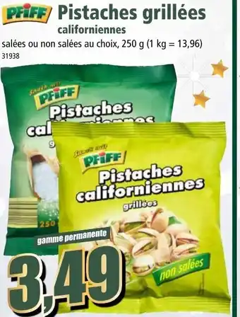 Pistaches grillées