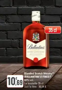 G20 Blended scotch whisky ballantine's finest offre