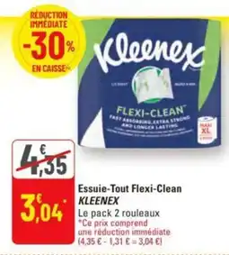 G20 Essuie-tout flexi-clean kleenex offre