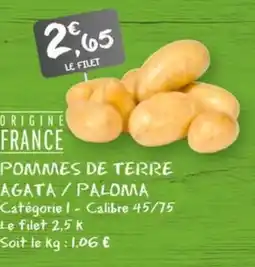 G20 Pommes de terre agata/paloma offre