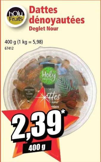 Norma Dattes dénoyautées offre