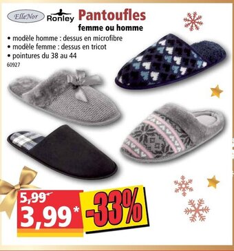 Norma Pantoufles offre