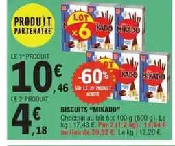 E.Leclerc Express MIKADO Biscuits offre