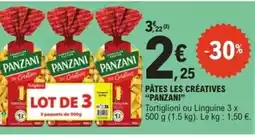 E.Leclerc Express PANZANI Pâtes les créatives offre