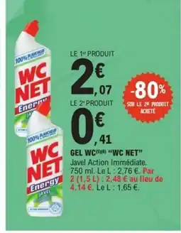 E.Leclerc Express WC NET Gel wc offre