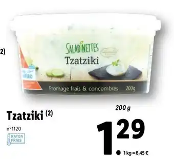 Lidl Tzatziki offre