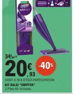 E.Leclerc Express SWIFFER Kit balai offre