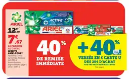 U Express ARIEL Lessive pods offre