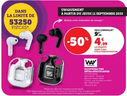U Express Ecouteurs tws intra auriculaires offre