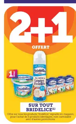 U Express BRIDELICE Sur tout offre