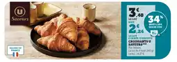 U Express Croissants u saveurs offre