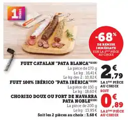 U Express Fuet catalan pata blanca offre
