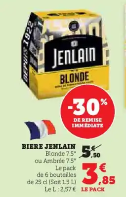 U Express JENLAIN Biere offre