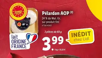 Lidl Pélardon AOP offre