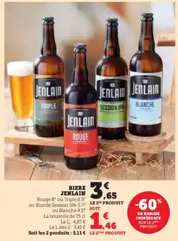 U Express JENLAIN Biere offre