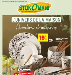 Stokomani Service de table 16 pièces offre