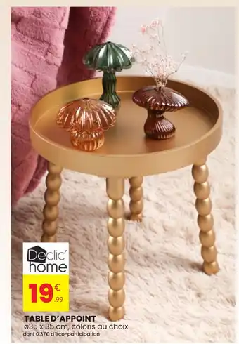 Stokomani Table d'appoint offre