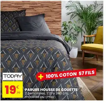 Stokomani Parure housse de couette offre