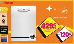 Conforama BOSCH Lave-vaisselle offre