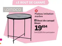 Conforama Bout de canapé Moon offre