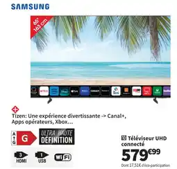 Conforama SAMSUNG Téléviseur LED connecté offre