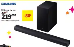 Conforama SAMSUNG Barre de son offre