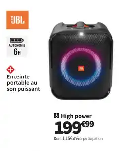 Conforama JBL High power offre