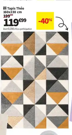 Conforama Tapis Théo offre
