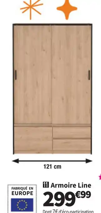 Conforama Armoire Line offre