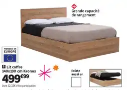 Conforama Lit coffre Kronos offre