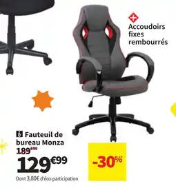 Conforama Fauteuil de bureau Monza offre