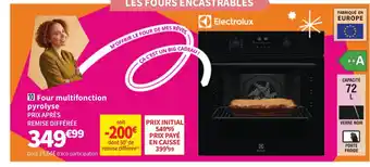 Conforama Four multifonction pyrolyse offre