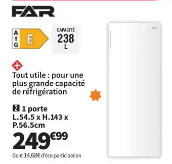 Conforama FAR 1 porte offre