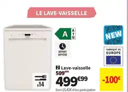 Conforama Lave-vaisselle offre