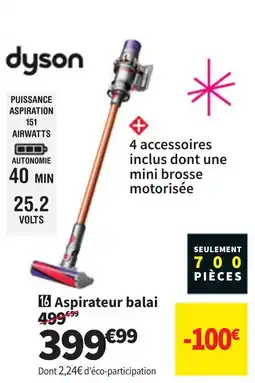 Conforama DYSON Aspirateur balai offre