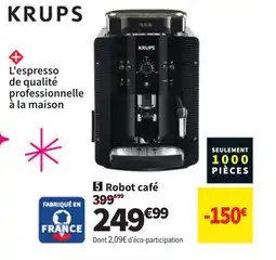 Conforama KRUPS Robot café offre