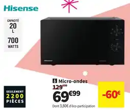 Conforama HISENSE Micro-ondes offre