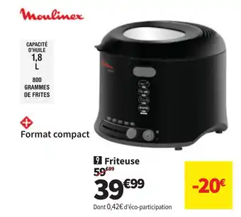 Conforama MOULINEX Friteuse offre