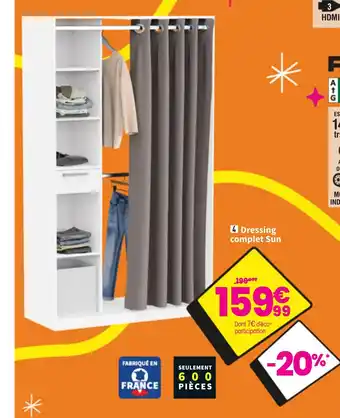 Conforama Dressing complet Sun offre