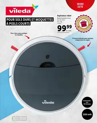 Aspirateur robot