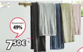 JYSK Plaid en tissu Molletonné Dragehode offre