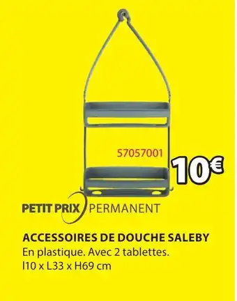 JYSK Accessoires de douche Saleby offre