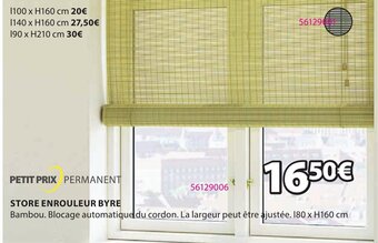 JYSK Store enrouleur Byre offre